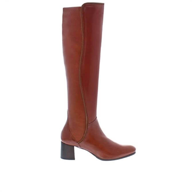 Carl Scarpa House Collection Emma Knee High Cognac Boots